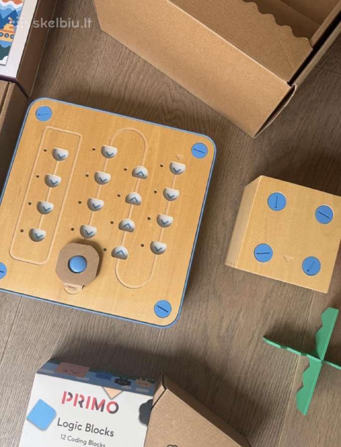 Primo Cubetto robotas Vaikų programavimo mokymui - nuotraukos Nr. 3
