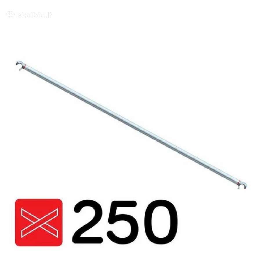 Sulankstomas platus dažymo bokštas Jumbo 250 X 135 - nuotraukos Nr. 5