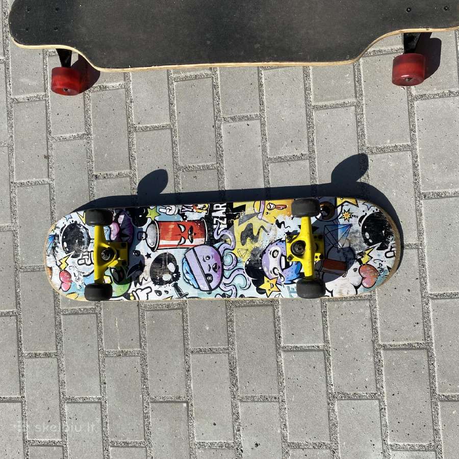Parduodu longboardą ir skateboardą - nuotraukos Nr. 3