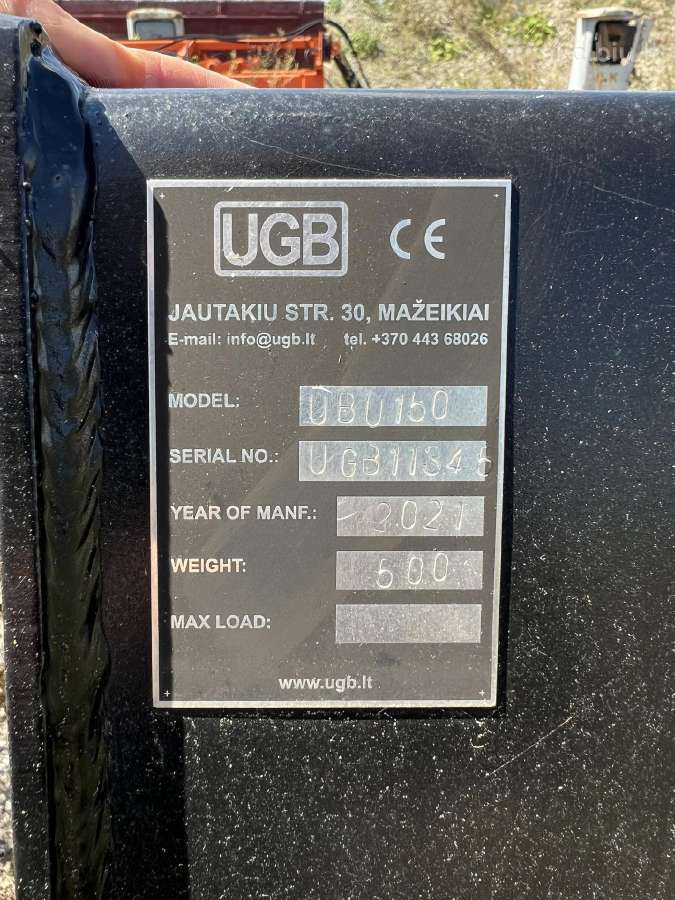 Grudu kausas, universalus kausas, ugb ubu150 - nuotraukos Nr. 3