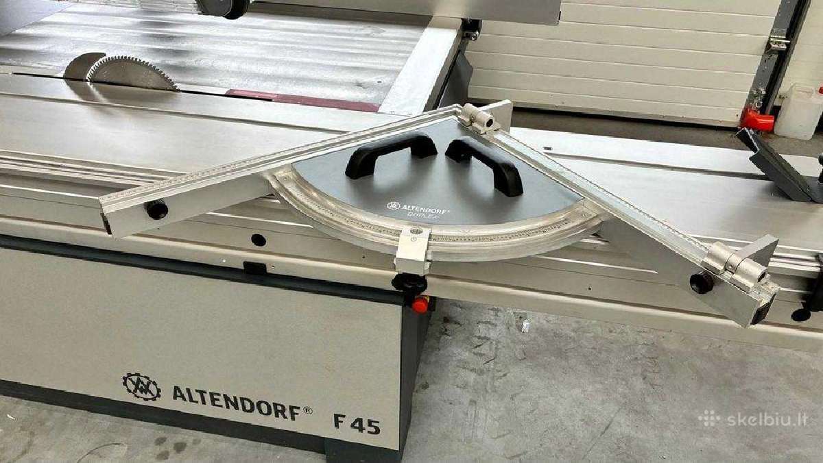 Formatinio pjovimo staklės Altendorf F45 - nuotraukos Nr. 3