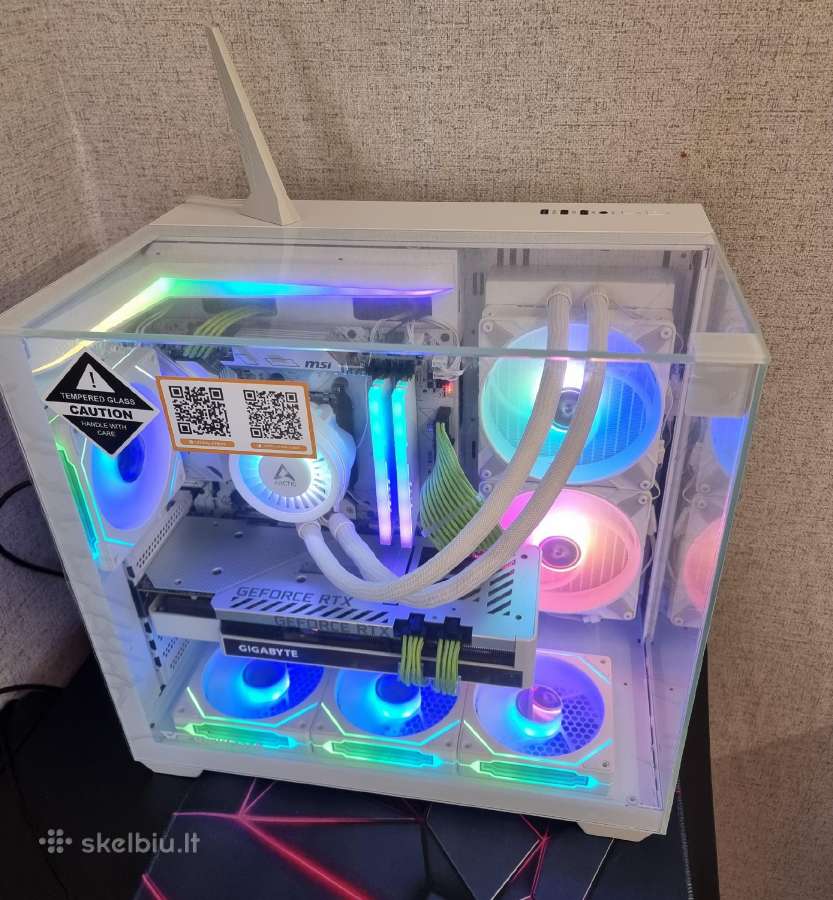 Gaming Pc. Ryzen 7 7800x3d Ddr5 32gb.rtx3070ti - nuotraukos Nr. 3