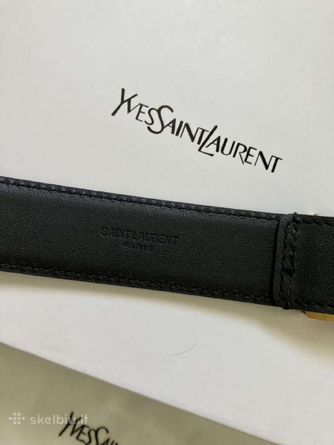Odinis diržas Yves Saint Laurent. - nuotraukos Nr. 2