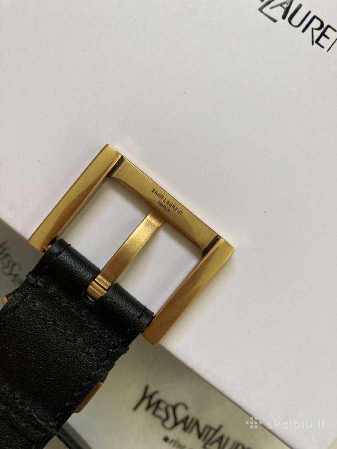 Odinis diržas Yves Saint Laurent. - nuotraukos Nr. 5