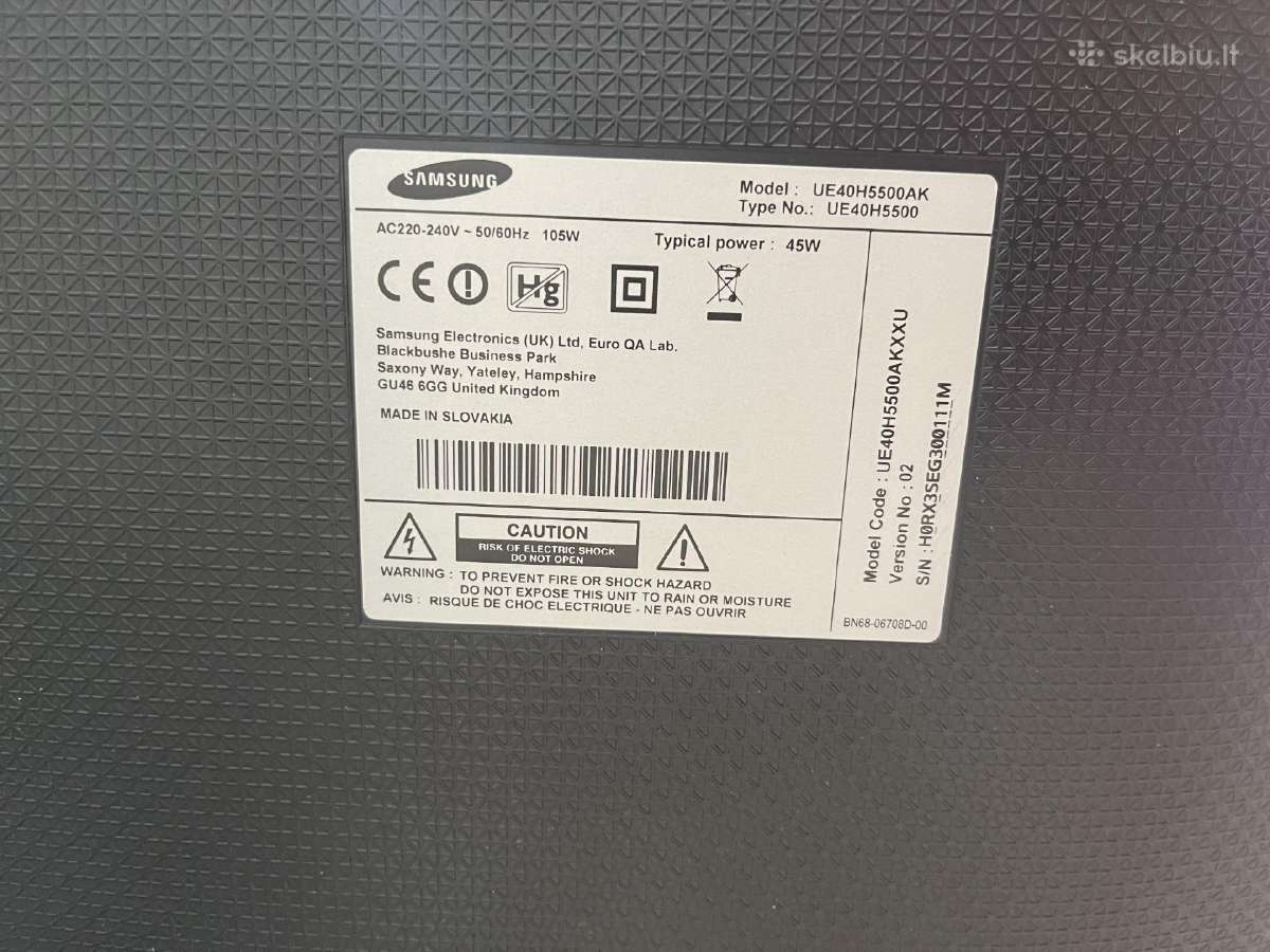 Samsung 40 Full HD Smart TV – Ue40h5500akxxu - nuotraukos Nr. 4