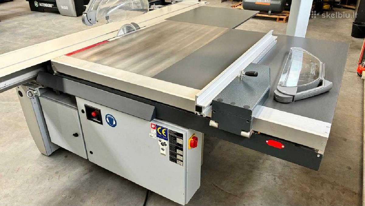 Formatinio pjovimo staklės Altendorf F45 - nuotraukos Nr. 5