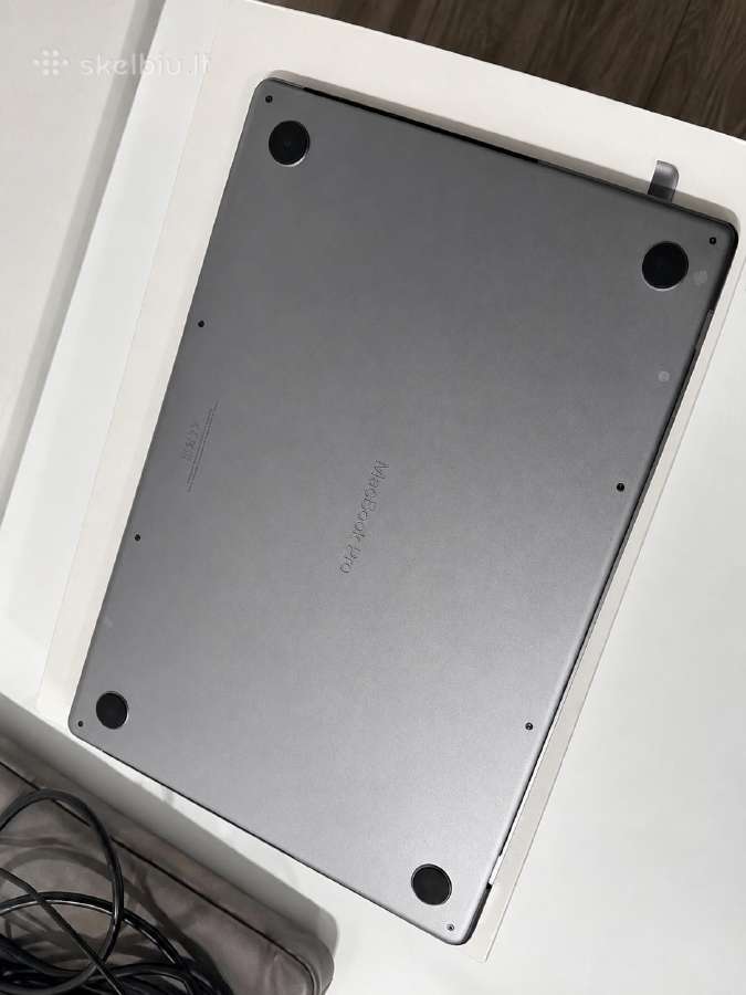 Apple MacBook Pro 16 M1 Pro 16gb / 512gb 90% - nuotraukos Nr. 4