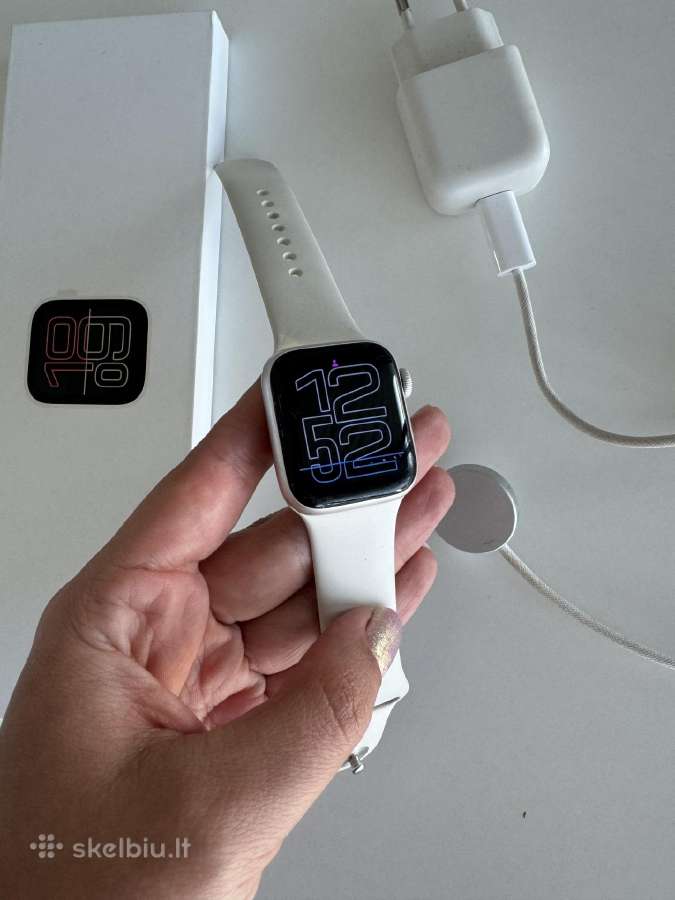 Apple Watch Se 3 laikrodis su 1,5 metų garantija - nuotraukos Nr. 2