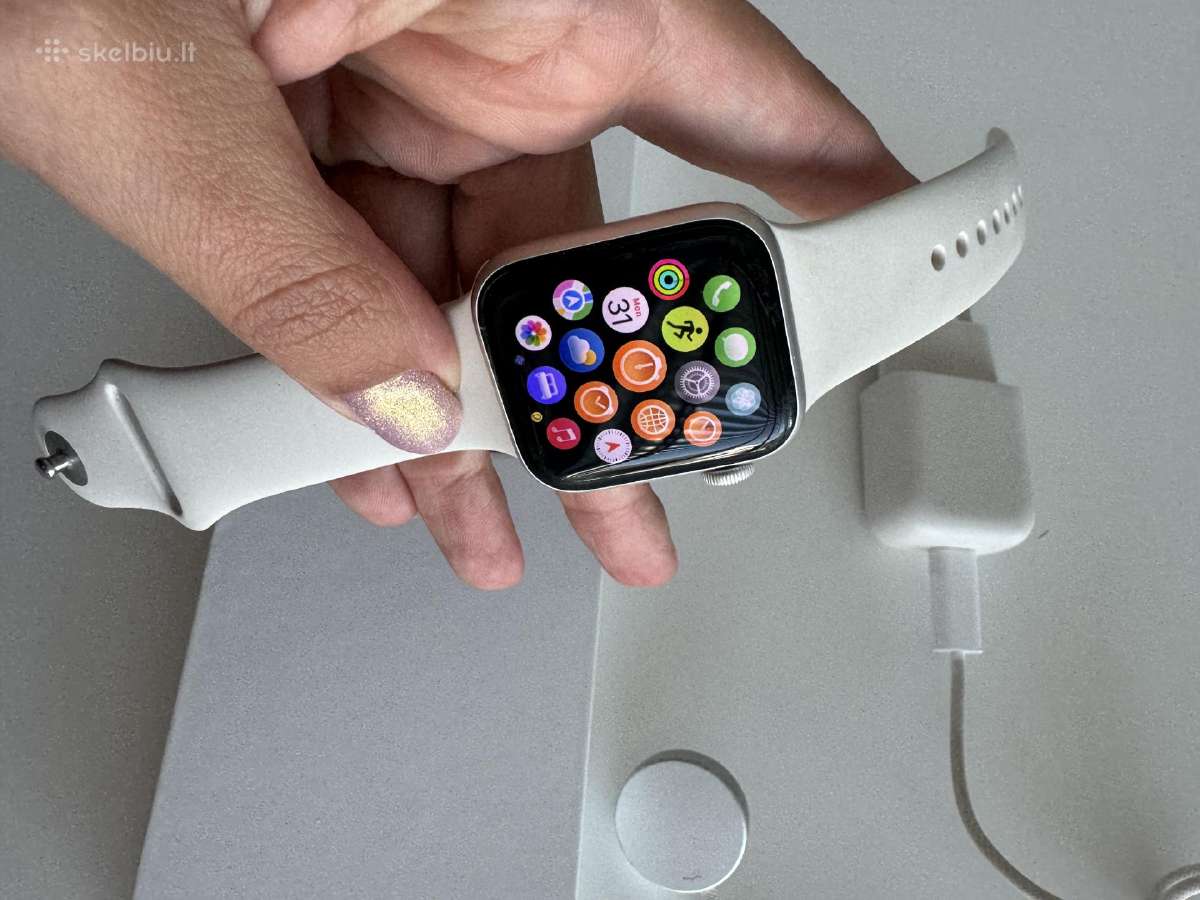 Apple Watch Se 3 laikrodis su 1,5 metų garantija - nuotraukos Nr. 6