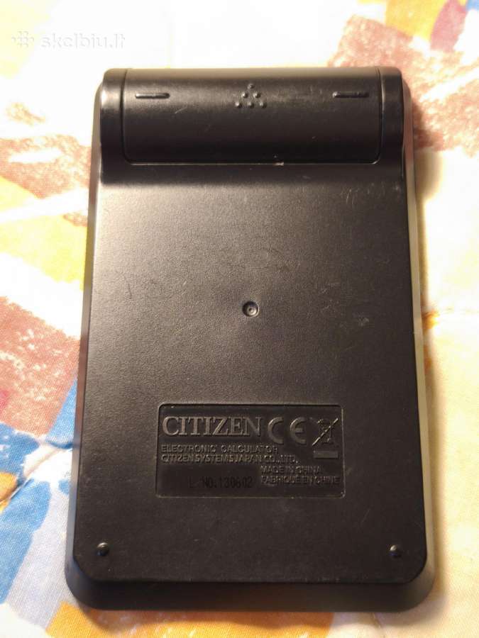 Skaičiuotuvas Citizen Lc-310n - nuotraukos Nr. 2