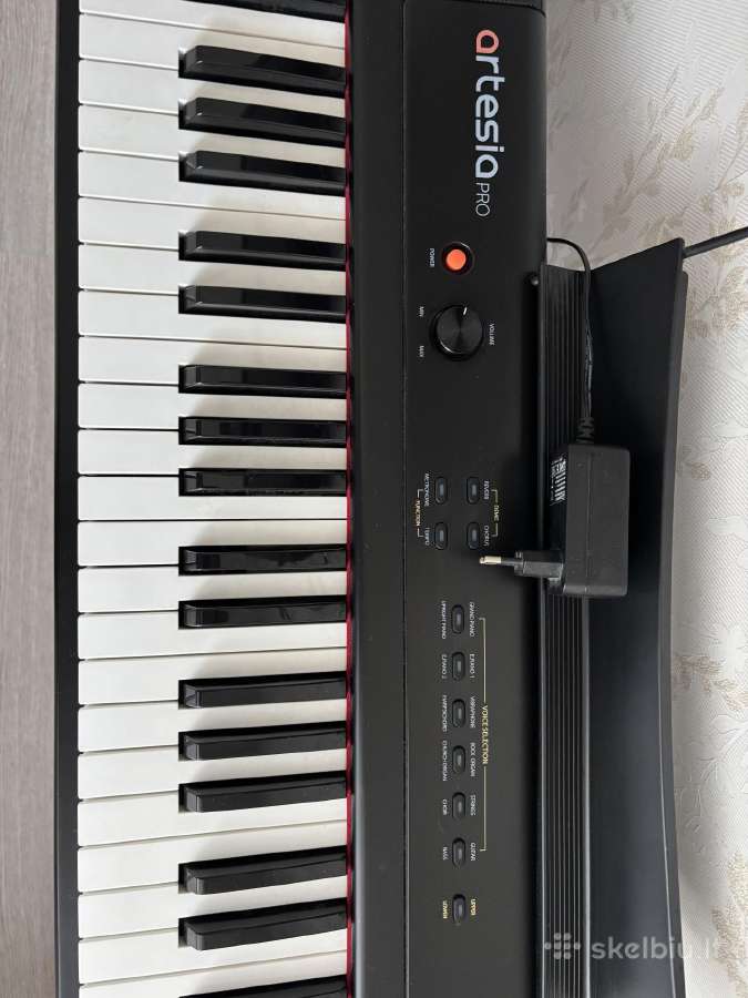 88-klavišų skaitmeninis pianinas Artesia Performer - nuotraukos Nr. 2