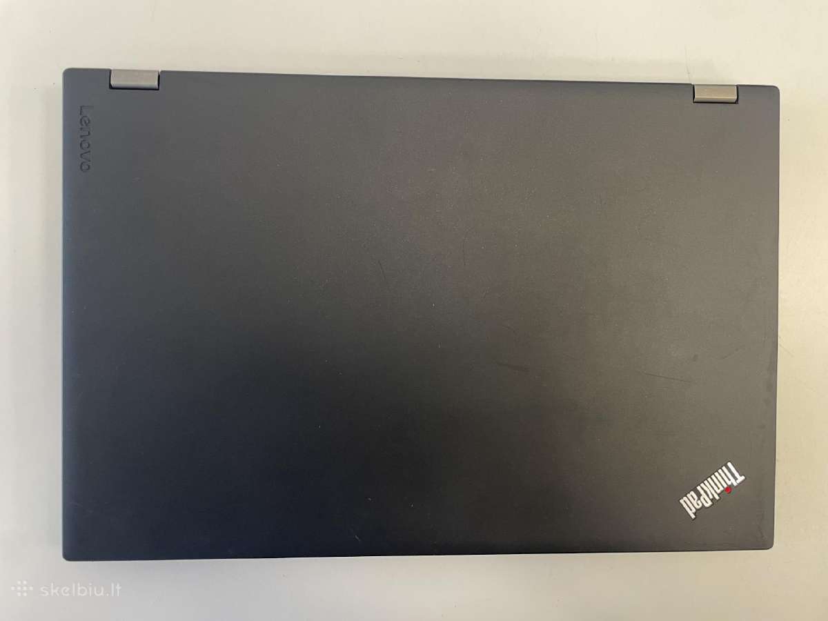 Lenovo Thinkpad P50 i7-6700hq 512ssd 32ram M1000m - nuotraukos Nr. 4