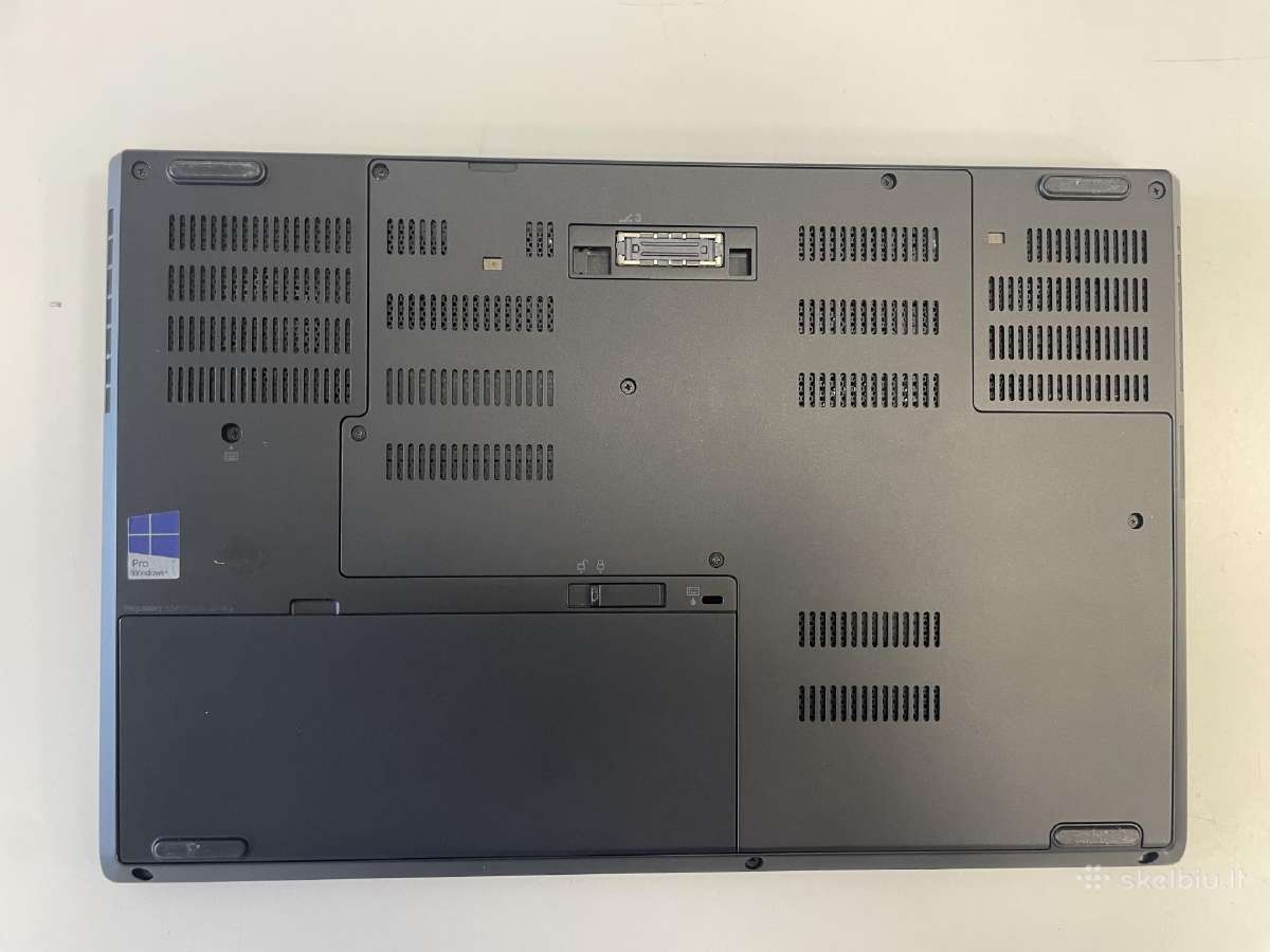 Lenovo Thinkpad P50 i7-6700hq 512ssd 32ram M1000m - nuotraukos Nr. 6