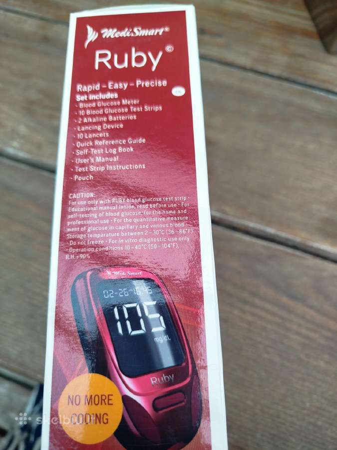 Gliukozės kiekio kraujyje stebėjimo sistema Ruby - nuotraukos Nr. 3
