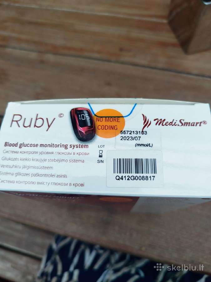 Gliukozės kiekio kraujyje stebėjimo sistema Ruby - nuotraukos Nr. 4