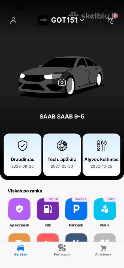 Parduodu 2004 Saab 9-5 aero - nuotraukos Nr. 10