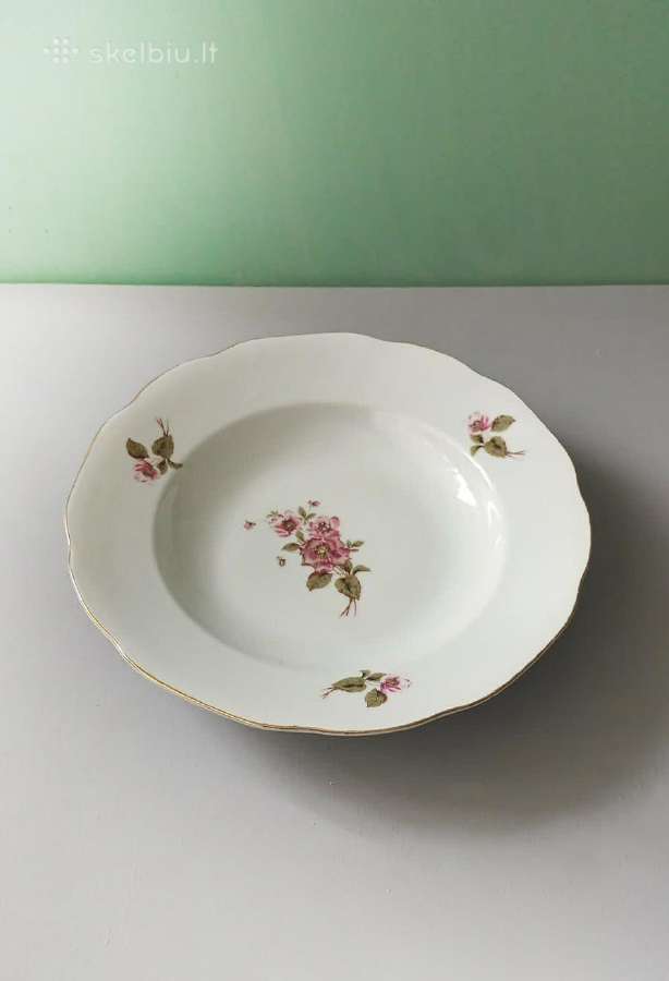 Lėkštės gilesnės, 22,5cm, 4vnt., Kitka, Bulgarija - nuotraukos Nr. 2