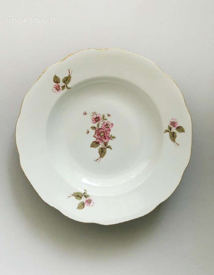 Lėkštės gilesnės, 22,5cm, 4vnt., Kitka, Bulgarija - nuotraukos Nr. 3
