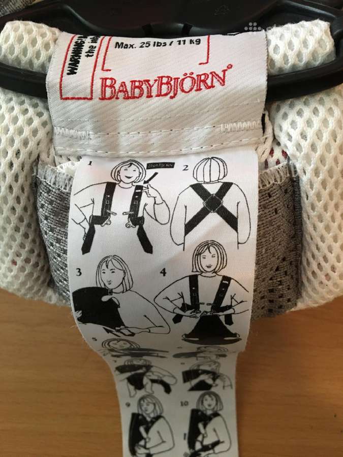 Parduodu Babybjorn. - nuotraukos Nr. 3