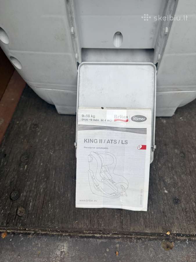 Britax Romer King II - nuotraukos Nr. 12