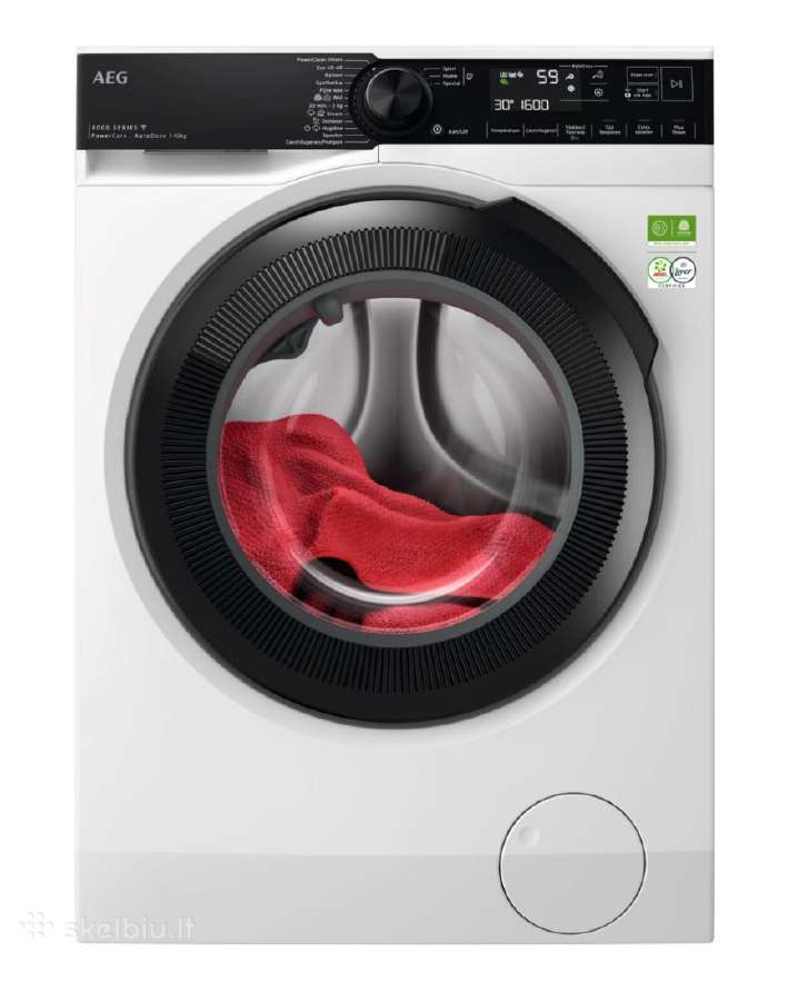 Aeg 8000 Powercare Autodose 10kg 1600 aps./min. - nuotraukos Nr. 2