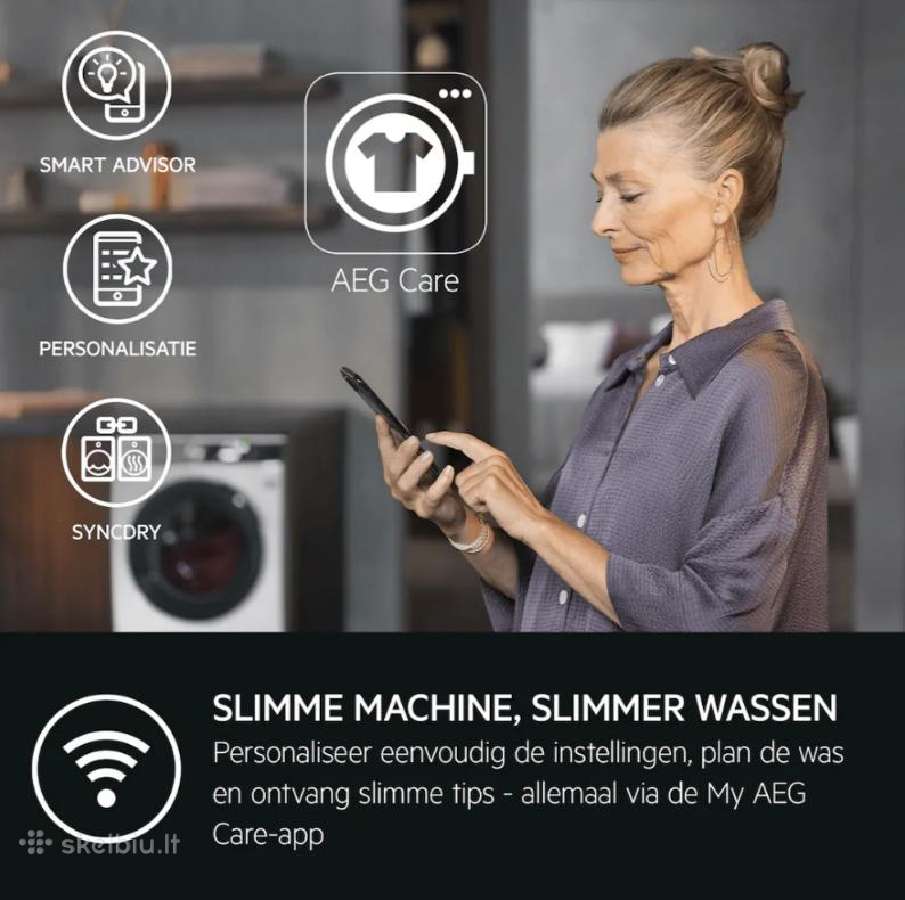 Aeg 8000 Powercare Autodose 10kg 1600 aps./min. - nuotraukos Nr. 11
