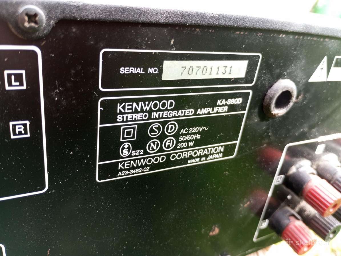 Kenwood Ka-550 - nuotraukos Nr. 8