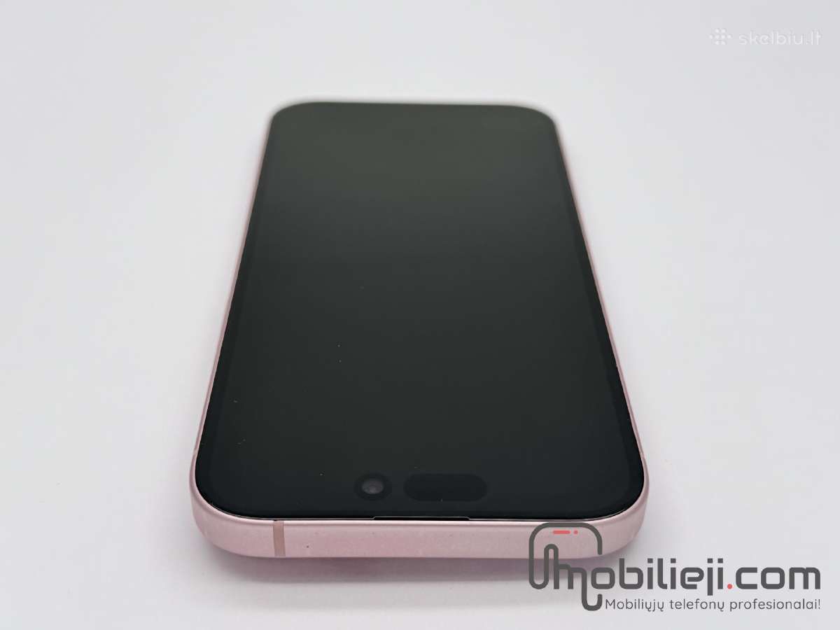 Idealūs Apple iPhone 15 128/256gb Ble/black/pink - nuotraukos Nr. 24