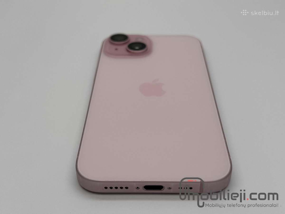 Idealūs Apple iPhone 15 128/256gb Ble/black/pink - nuotraukos Nr. 25