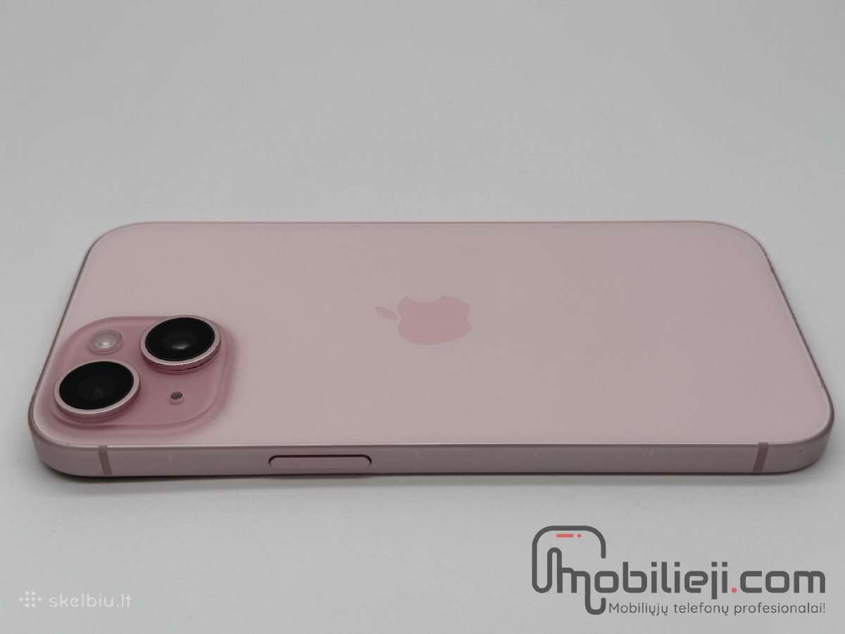 Idealūs Apple iPhone 15 128/256gb Ble/black/pink - nuotraukos Nr. 27