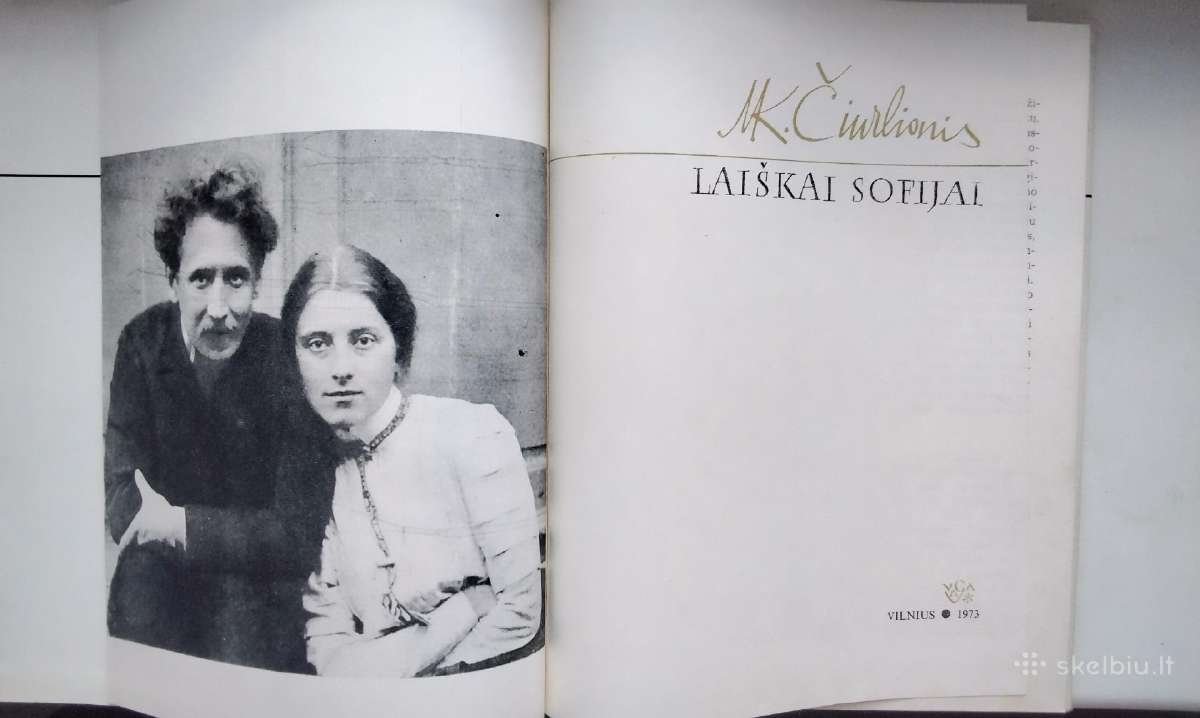 M. K. Čiurlionis. Laiškai Sofijai. 1973 m. leid. - nuotraukos Nr. 2