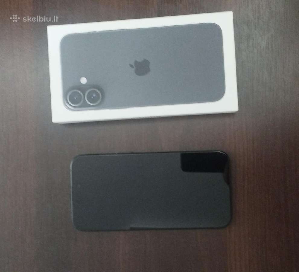 Apple iPhone 16 Plus 128gb Black - nuotraukos Nr. 2