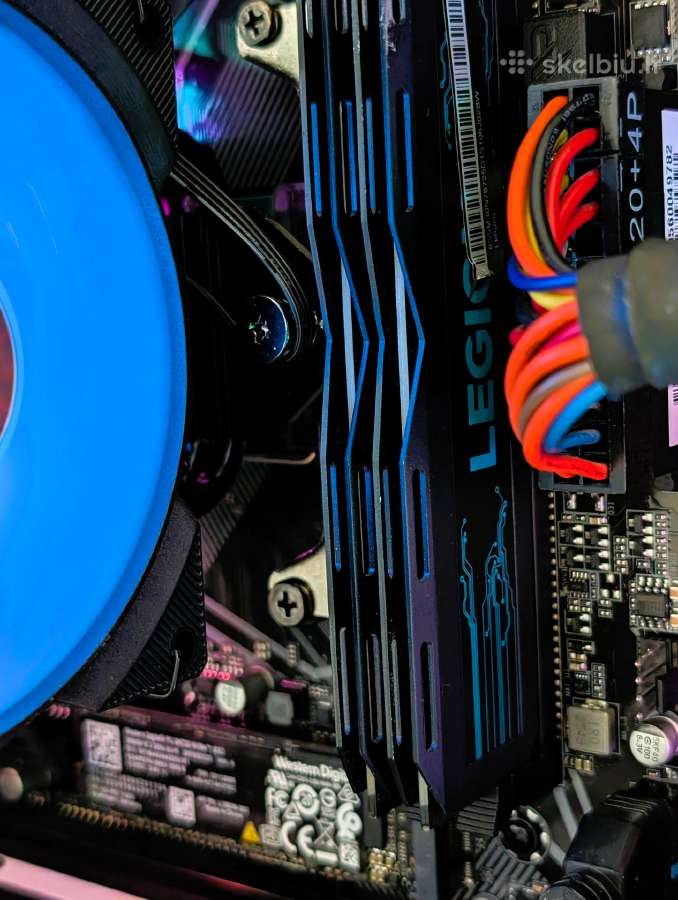 Gaming Pc Ryzen 5 5500 Rtx 3060 Ti 8gb SSD + HDD - nuotraukos Nr. 10