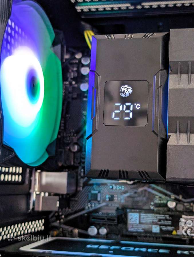 Gaming Pc Ryzen 5 5500 Rtx 3060 Ti 8gb SSD + HDD - nuotraukos Nr. 11