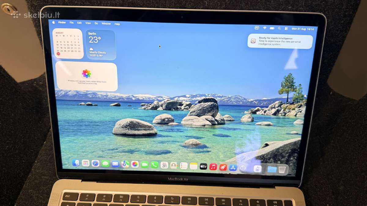 Apple MacBook Air 13.3 M1 A2337 su garantija - nuotraukos Nr. 2