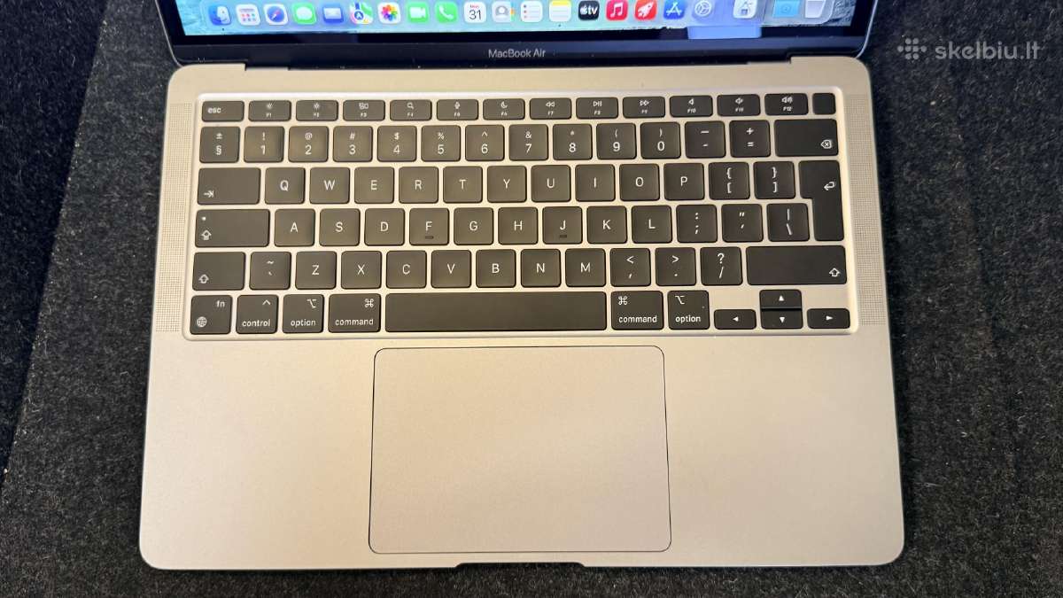 Apple MacBook Air 13.3 M1 A2337 su garantija - nuotraukos Nr. 3