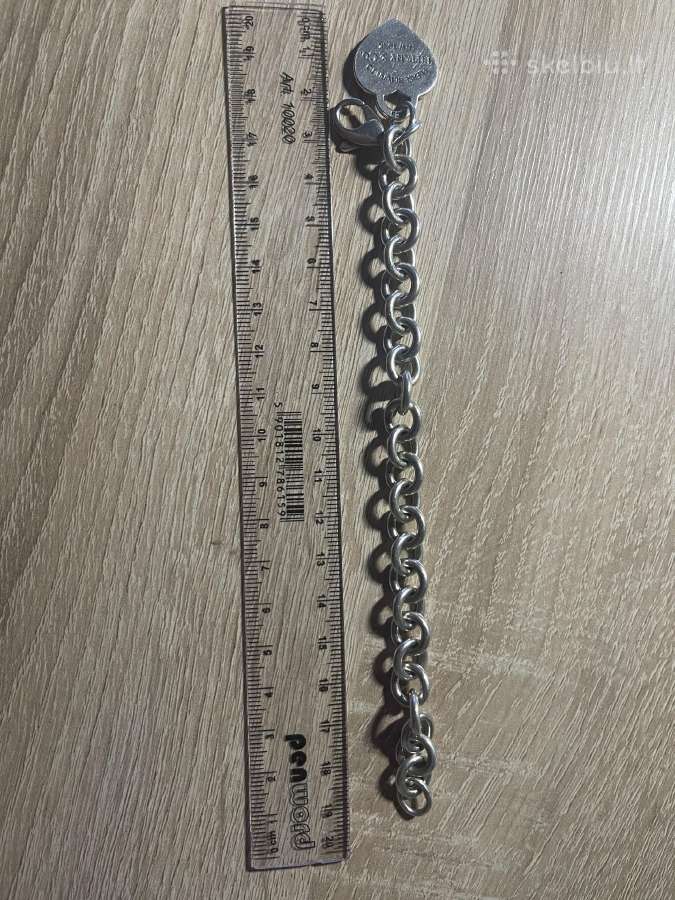 Sidabrinė apiranke Tiffany & Co. - nuotraukos Nr. 2