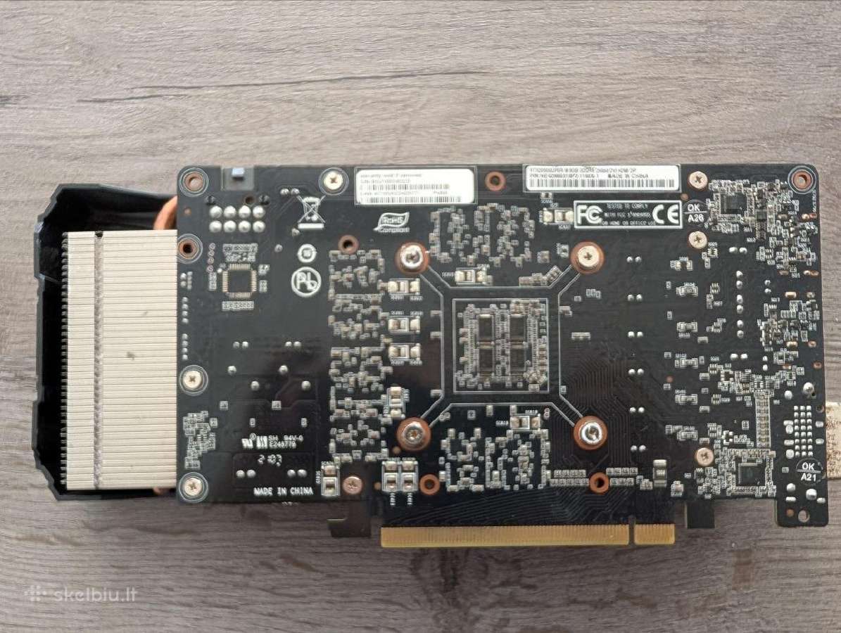 Rtx 2060 super Gainward Ghost 8gb Vram - nuotraukos Nr. 2