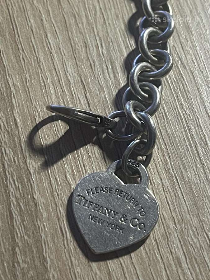 Sidabrinė apiranke Tiffany & Co. - nuotraukos Nr. 6