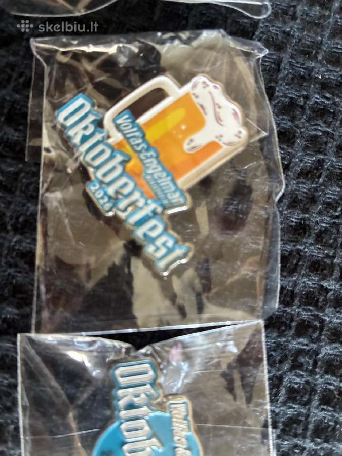 Pin Volfas Engelman Oktoberfest 2026 ženkliukai - nuotraukos Nr. 2