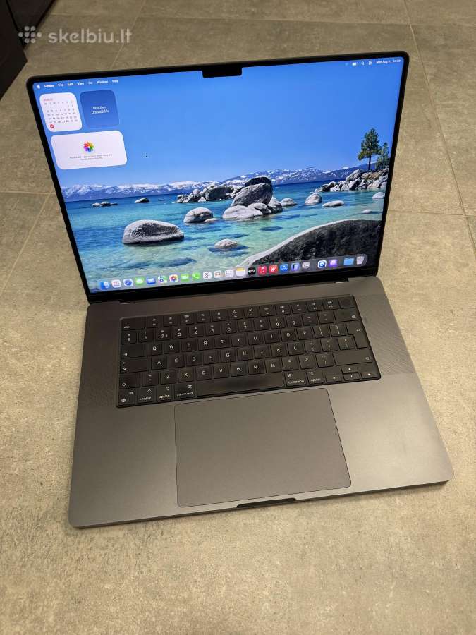 Apple MacBook Pro 16 2023 M3 Max / 32gb / 512ssd - nuotraukos Nr. 2