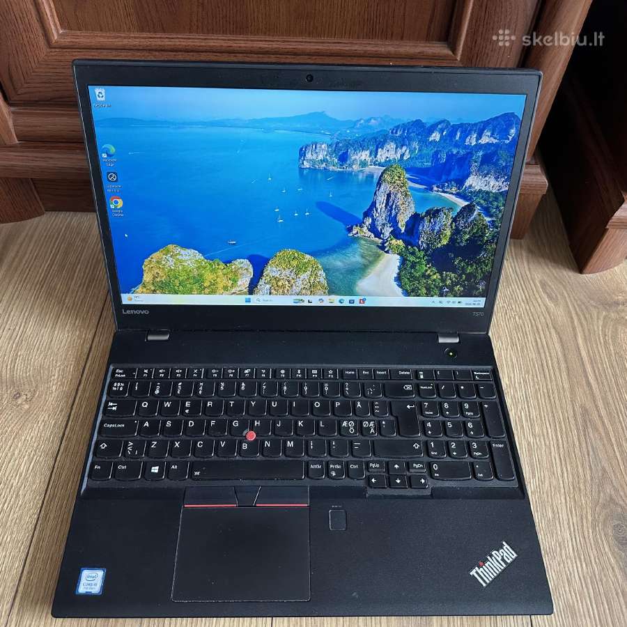 Lenovo Thinkpad T570 I5-7200 8gb 256 SSD 15.6 Fhd - nuotraukos Nr. 10
