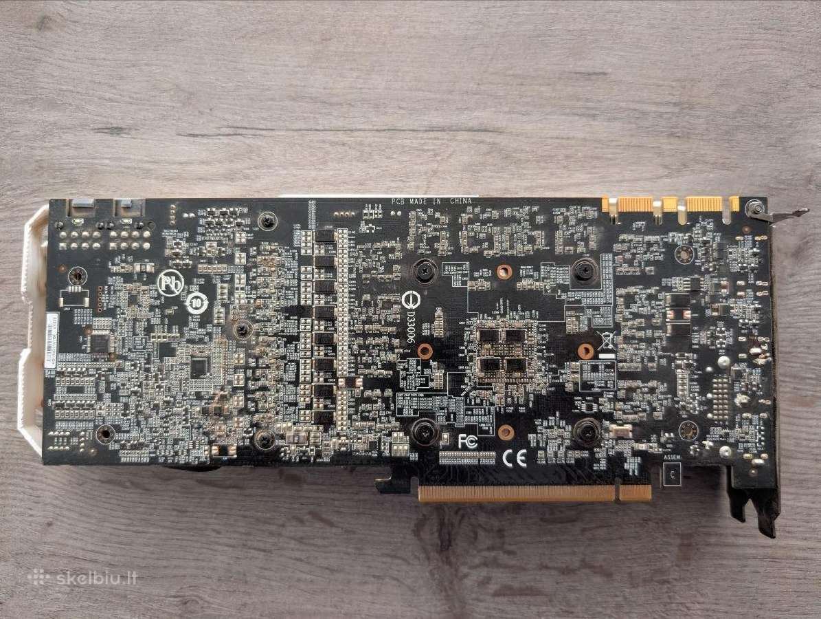 1080ti Gigabyte gaming balta 3 fan - nuotraukos Nr. 2