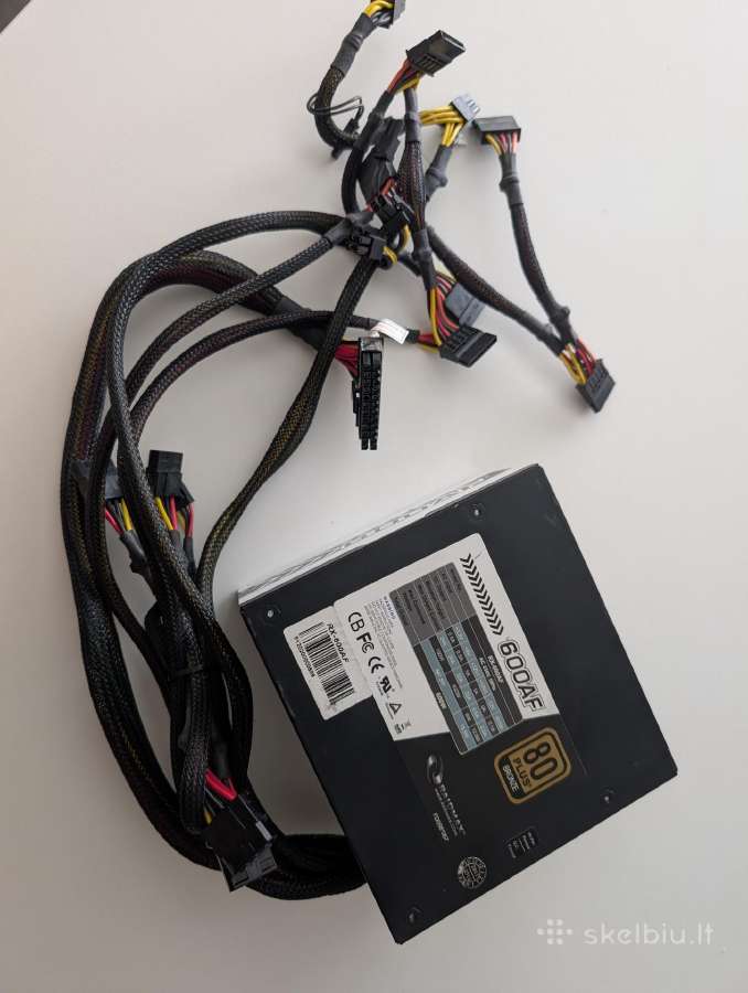 600w Bronze Psu Raidmax - nuotraukos Nr. 2