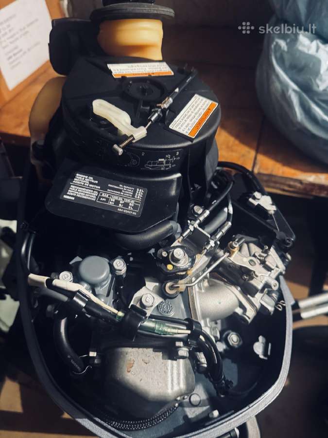 Variklis Yamaha 5 - nuotraukos Nr. 3