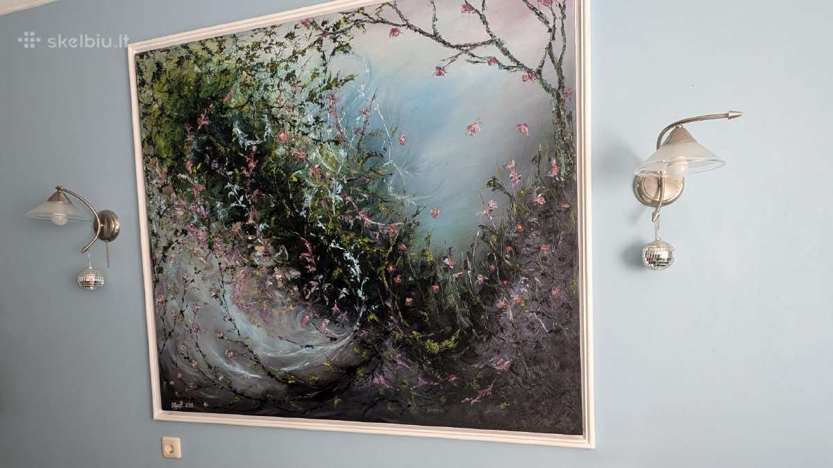 Didelė aliejinė tapybą 127-145 cm - nuotraukos Nr. 3