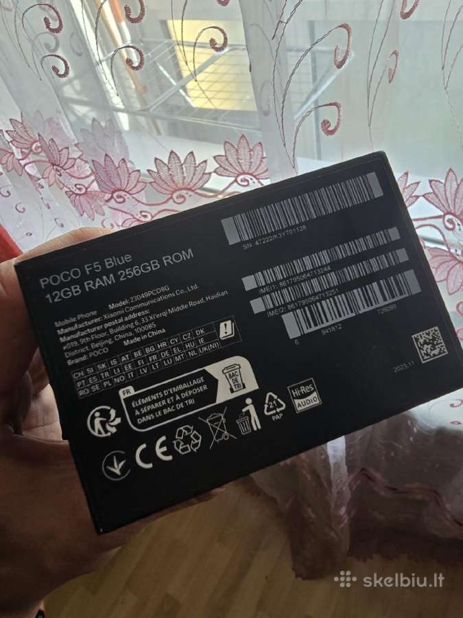 Xiaomi Poco F5 256gb/12gb - nuotraukos Nr. 4