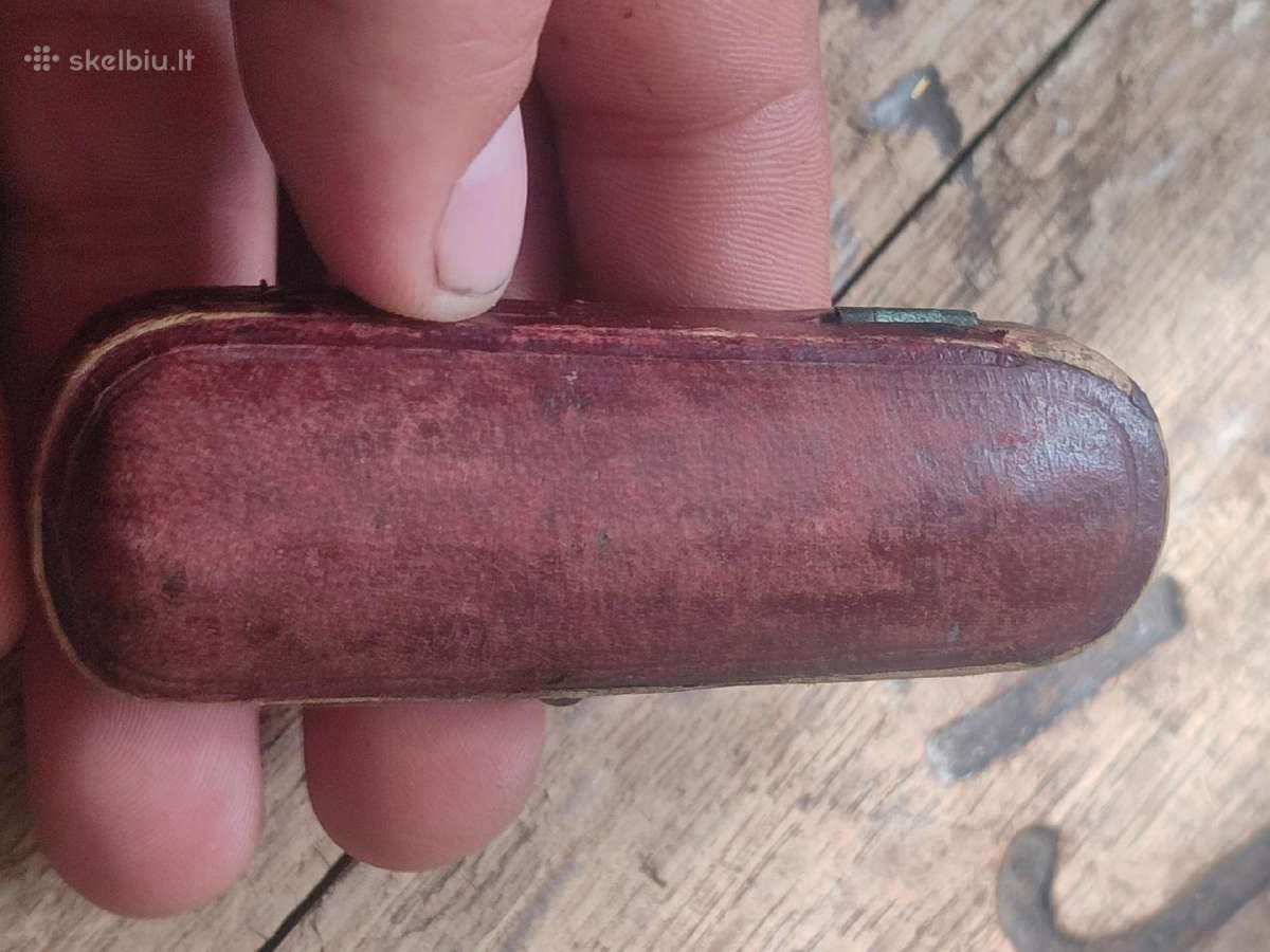 Vintažinis gintarinis mudstukas - nuotraukos Nr. 2