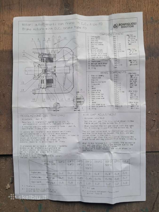 Reduktorius variklis moto reduktorius - nuotraukos Nr. 7