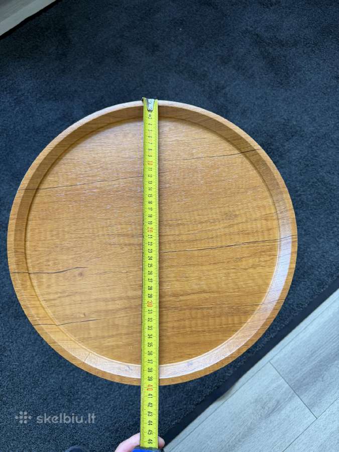 Kavos staliukas ant ratuku 40cm diametro - nuotraukos Nr. 6